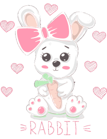 Carrot Unicorn Rabbit